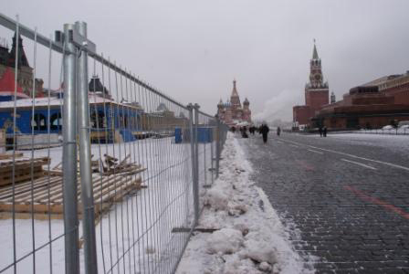 ограждение строительной площадки в Москве, временные ограждения